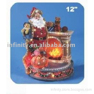 Fibre optic santa